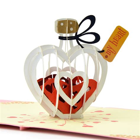 3D Heart Pop Up Cards for Valentine's Day | Lynn Dunn